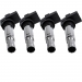 4x Ignition Coils for VW Golf 1.4 TSI VW Polo Jetta 1.6 FSI Tiguan Beetle German Made