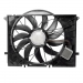 Radiator Cooling Fan Assembly 650W for 98-06 Mercedes W220 S320/350/430/500 C215 German Made