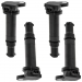 Set of 4 Ignition Coils for Hyundai Kia Accent Rio II JB 1.6L 2005-2010 German Made