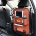 Car Back Seat Hanging Bag Storage Organizer Pocket Travel iPad Holder PU Leather German Made