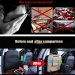 Car Back Seat Hanging Bag Storage Organizer Pocket Travel iPad Holder PU Leather German Made