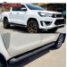 Side Steps Running Boards For Toyota Hilux 2015 - ON Dual Cab Aluminium HEAVY DUTY