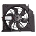 Radiator Electric Cooling Fan 6 blades for BMW 3 Series E46 318i 325i 330i