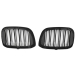Gloss Black Front Bumper Bar Kidney Grille for BMW X3 G01 X4 G02 X3M X4M Style