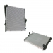 Radiator for BMW E90 3 series Petrol 2005- Auto , no bleeder pipe on right