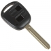 TOYOTA 2 BUTTON KEY SHELL COROLLA RAV4 PRADO YARIS ETC HIGH QUALITY