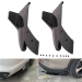 2 x Car Rear Bumper Spoiler Lip Angle Splitter Diffuser Winglet Body Side Skirt