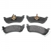Rear Brake Pad Set for Mercedes W163 ML270 ML320 ML350 ML500 A1634200520 German Made