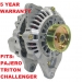 Alternator fIT Mitsubishi Triton MK 4x4 V6 engine 6G72 3.0L Petrol 1996-2006