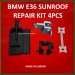 Sunroof Clips and Rail Mount Bracket repair kit fit BMW E36 3 series 91 -99