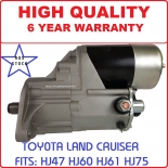 Toyota Landcruiser Starter Motor HJ47 HJ60 HJ61 HJ75 Eng 2H 12HT diesel 4.0L