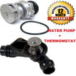 Thermostat & water pump for BMW E38 E39 E46 E53 E60 E61 E65 E66 E83 E85 Z3