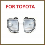 Corner park lights 1989-1998 Pair (chrome rim) L&R for Toyota landcruiser 80 series