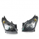Head lights black front pair for Holden astra AH 05-10