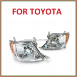 Headlights Left & Right side orange indicator lens for toyota Hilux 2005-2011 (pair)