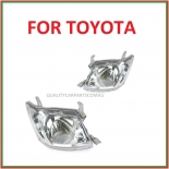 Headlights white lens for toyota Hilux 2005-2011 pair