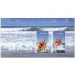 2007 Year of the Surf Lifesaver MUH Lenticular Mini Sheet RARE STAMPS $2.45 X 4