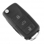 VW VOLKSWAGEN FLIP KEY REMOTE FOB SHELL CASE REPLACEMENT GOLF PASSAT Jetta