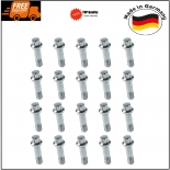 20x Full Chrome Wheel Lug Bolts for Mercedes W166 W222 W251 0009905407 German Made