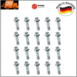 20x Full Chrome Wheel Lug Bolts for Mercedes W166 W222 W251 0009905407 German Made