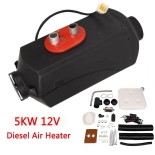 Diesel Air Heater Tank Vent Duct Thermostat Caravan Motor RV w/ Silencer 12V 5KW