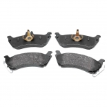 Rear Brake Pad Set for Mercedes W163 ML270 ML320 ML350 ML500 A1634200520 German Made