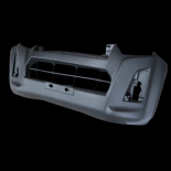 FRONT BUMPER BAR COVER FOR ISUZU D-MAX 2WD 2016-ONWARDS
