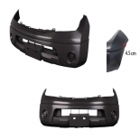 FRONT BUMPER BAR COVER FOR NISSAN NAVARA D40 2005-2010