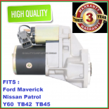 Starter Motor fit Nissan Forklift FG35 45 46 engine TB42 4.2L NEW WARRANTY