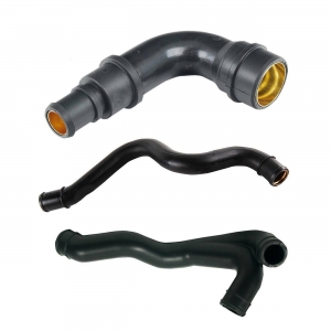 3Pcs Engine Crankcase Breather Hose Kit Upper for VW Golf Jetta Audi A4 TT 1.8T German Made