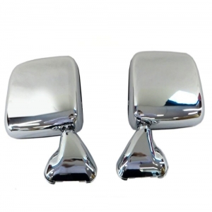 Chrome door mirrors to fit Toyota Hilux 1988-2005 (pair)