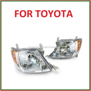 Headlights Left & Right side orange indicator lens for toyota Hilux 2005-2011 (pair)