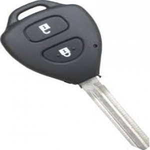 Key Shell FITS Toyota 2 Button Remote Rav4 Corolla Camry Prado Echo Hilux Yaris ETC