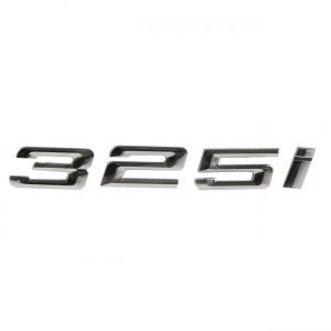 Emblem Badge Logo Sign for BMW E46 Trunk Lid Chrome 323i 325i 51147025251 German Made