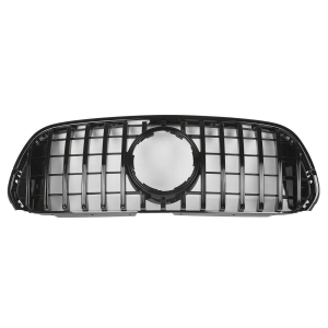 Black Front Grille GT Upper Grill for Mercedes Benz X-Class 470 2017 2018 2019