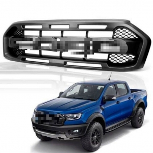 FRONT GRILLE FOR FORD RANGER PX3 XL XLT BLACK RAPTOR STYLE 2018-2020