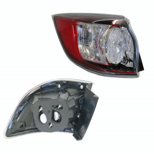 TAIL LIGHT LEFT HAND SIDE OUTER FOR MAZDA 3 HATCHBACK SP25/MPS 2009-2014