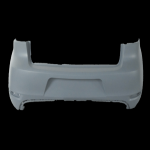 REAR BUMPER BAR COVER FOR VOLKSWAGEN GOLF MK6 2009-2013