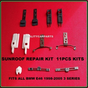 Sunroof Clips and Rail Mount Bracket repair kit  fit BMW E46 3 series 1998 - 05