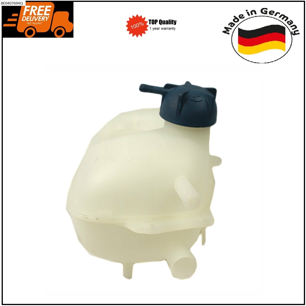 Coolant Expansion Tank for VW Transporter/Caravelle Van Cab Chassis German Made