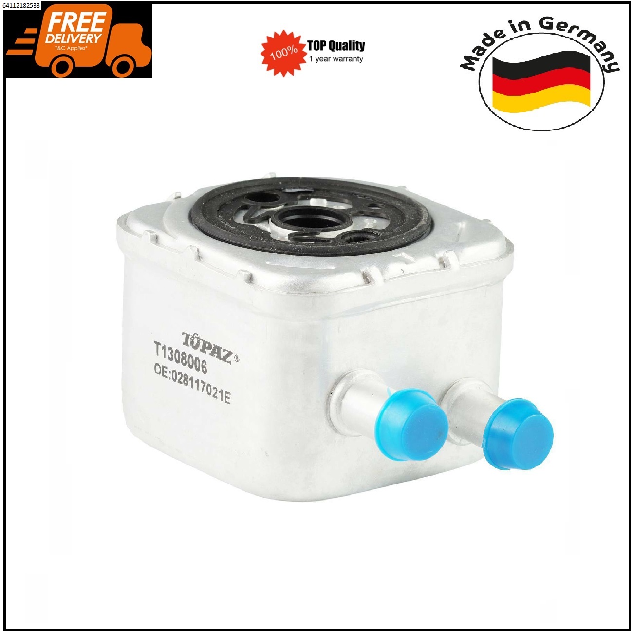 Engine Oil Cooler for Audi A4 A6 TT Skoda Superb VW Passat Bora 028117021E German Made