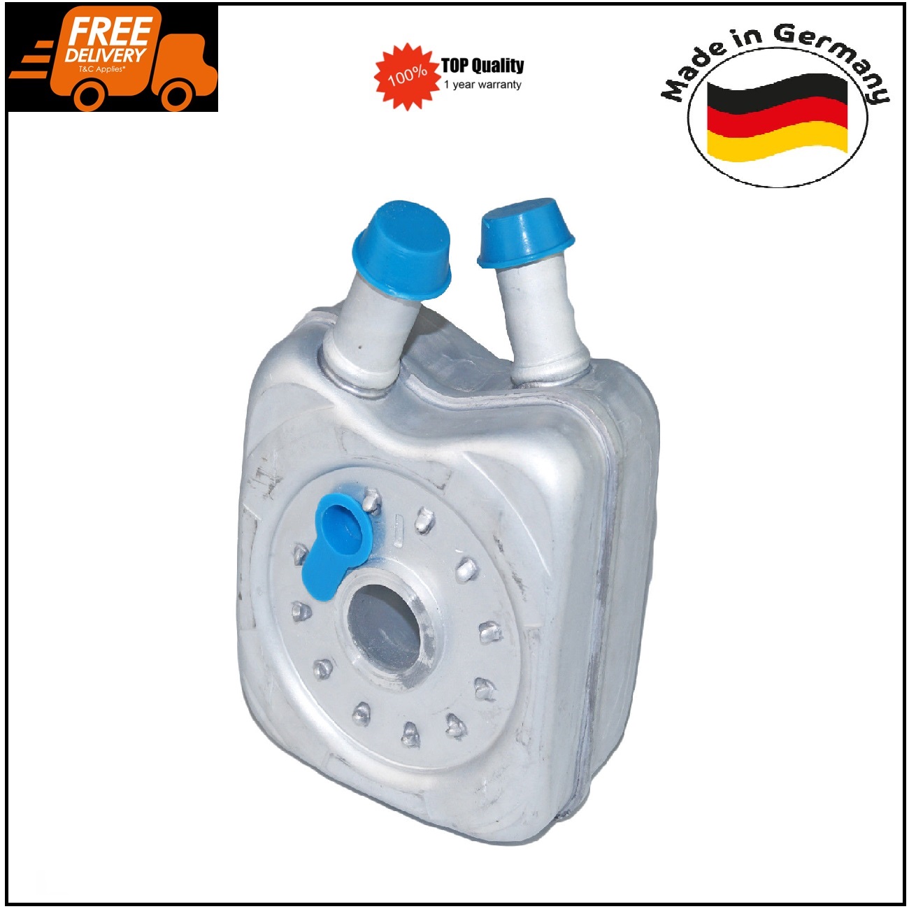 Engine Oil Cooler For Audi A4 A6 A8 80 100 SEAT IBIZA VW Golf III Passat German Made