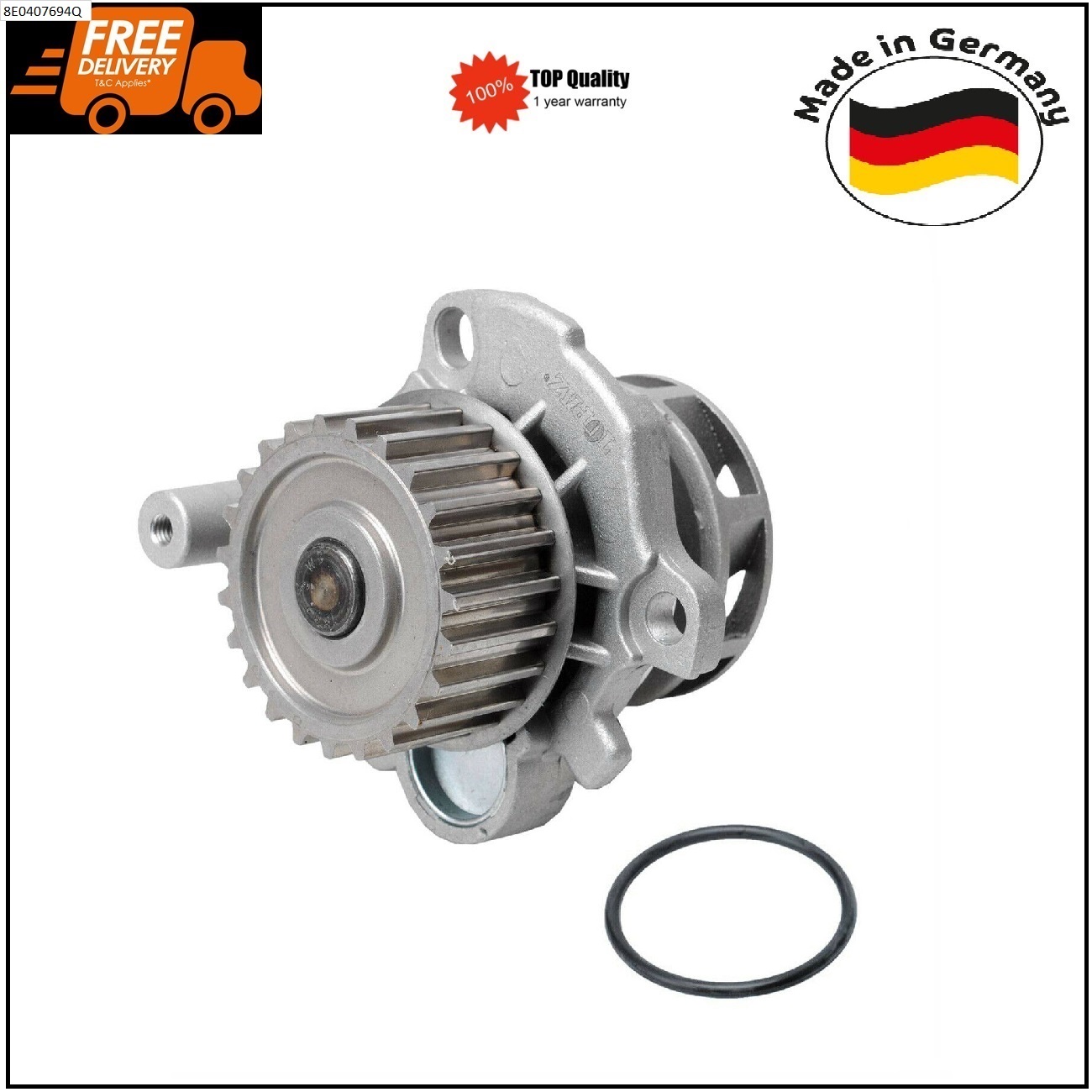 Engine Water Pump W/ Sealfor Audi A3 A4 TT VW 1.8T 2.0 VW Golf IV Beetle Passat German Made