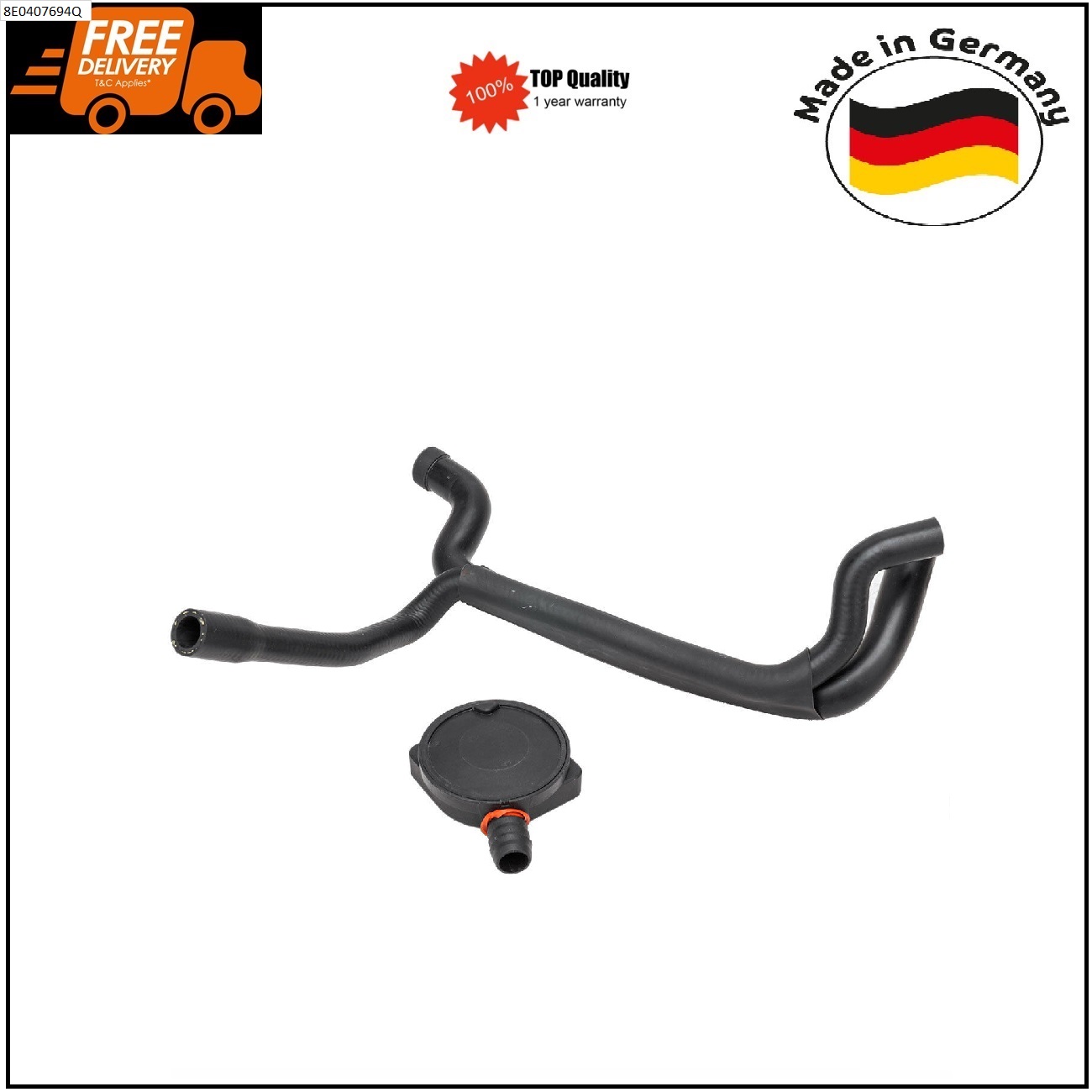Breather Hose Valve Kit for BMW E36 E46 316i 318is 11151247743 11157501567 German Made