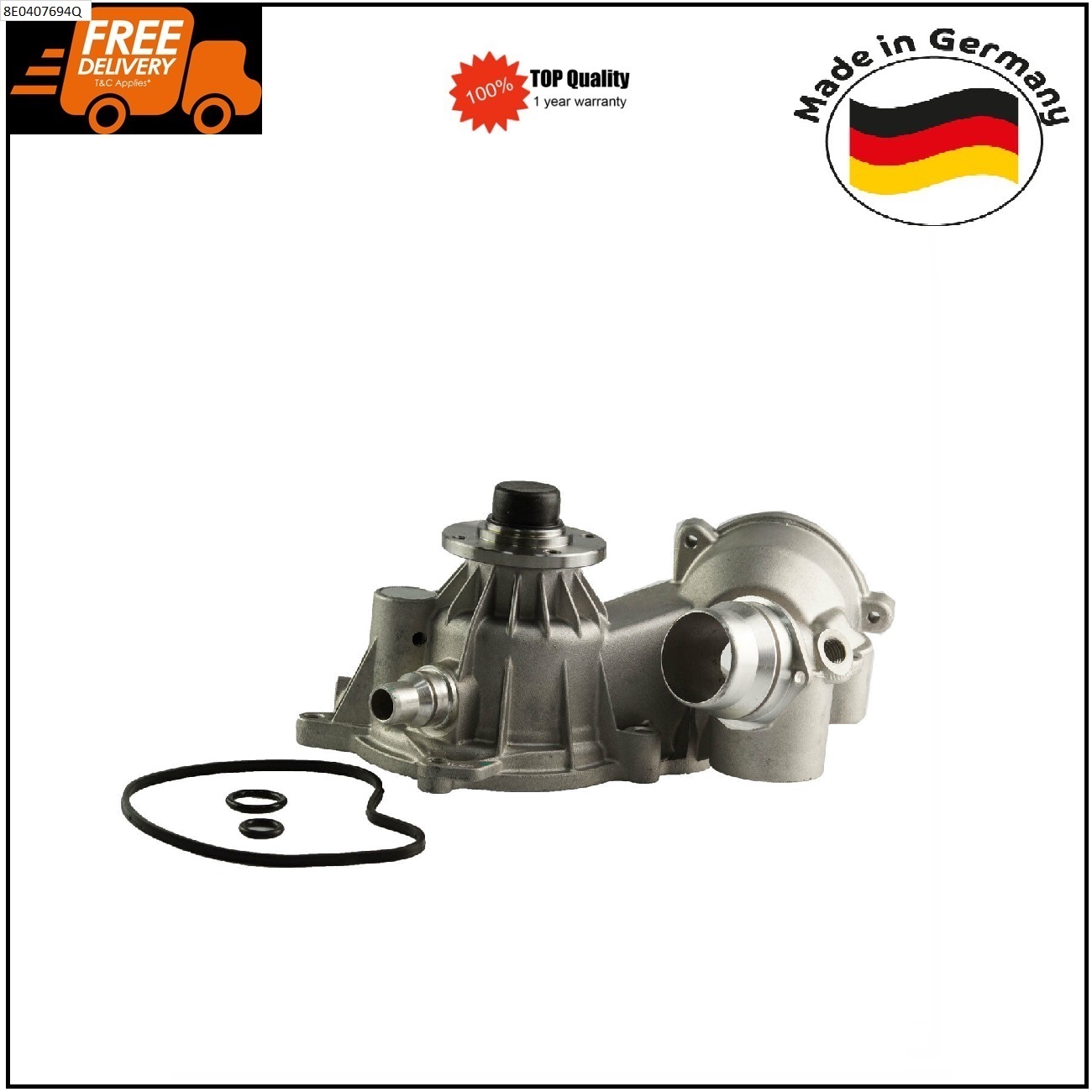 Water Pump for BMW E53 E60 E63 E64 E65 E66 E67 545i 735i 745i 11517586780 German Made
