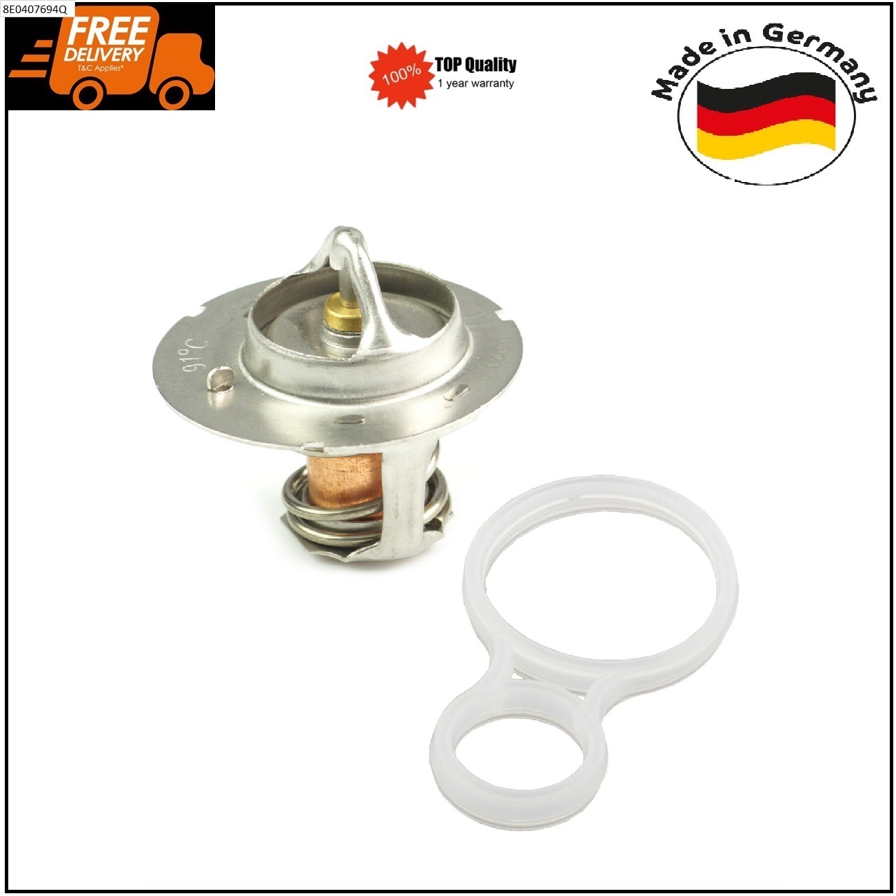 91deg Thermostat for Mini Cooper Cooper S R50 R53 R52 Works 11531485847 German Made
