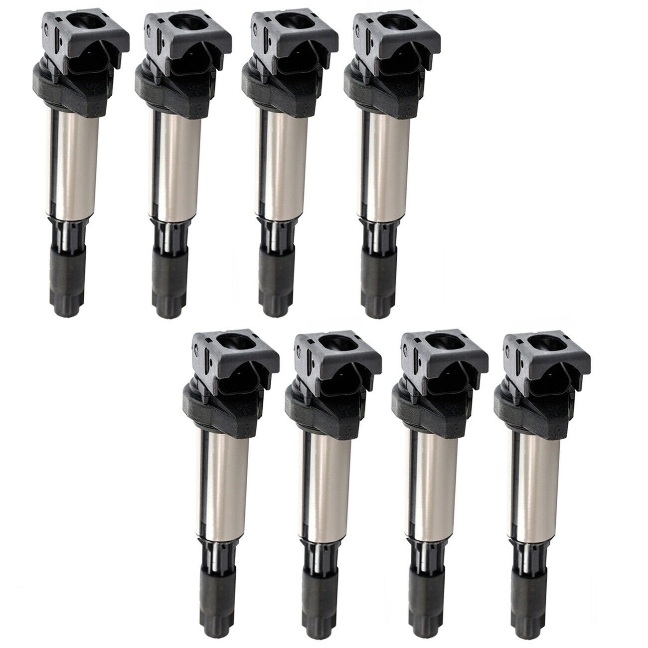 8Pcs Ignition Coils for BMW 1 3 5 Series E46 E91 E92 E93 E39 E63 E83 E53 German Made