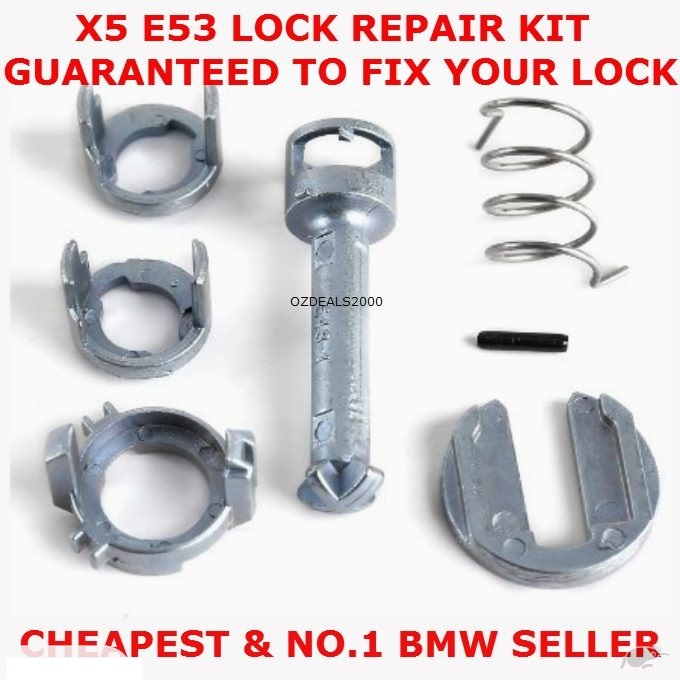 Door lock cylinder repair kit X5 E53 3.0I 3.0D 4.4I 4.8I for BMW 2000-2006