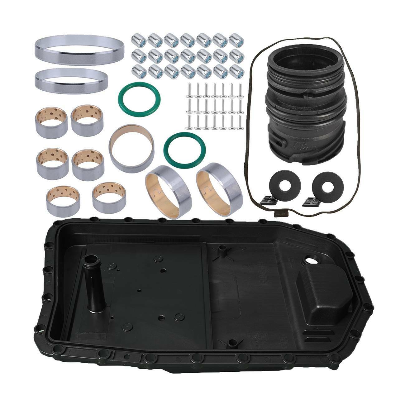 Auto Trans Oil Pan Filter + Repair Kit + Sleeve for BMW E60 E83 E89 E90 German Made