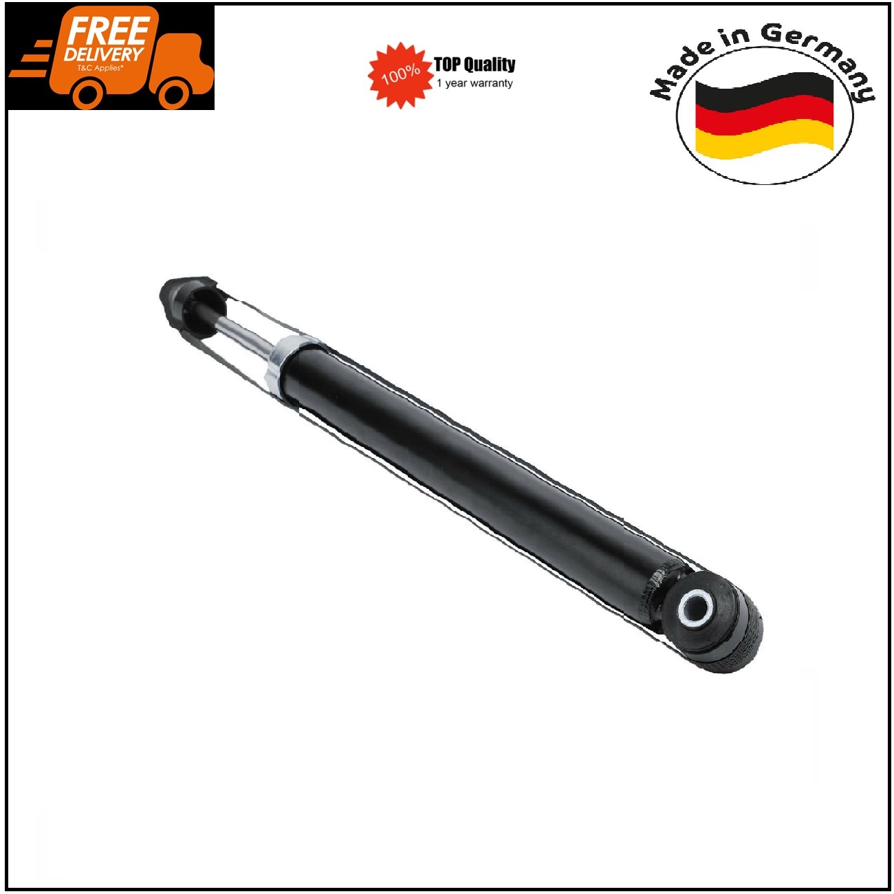 2Pcs Rear Shock Absorbers for BMW 3 Series E46 316i 318i 33526759099 33526757366 German Made